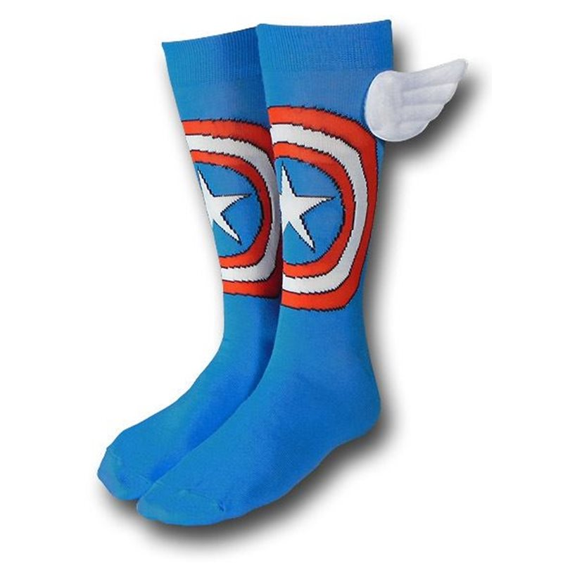 Captain-America-socks Captain America socks